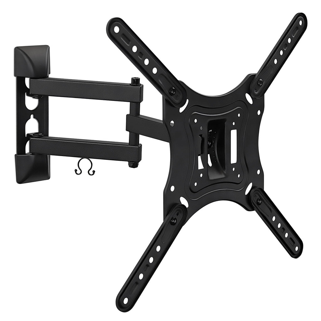Full Motion TV Wall Mount with Swivel Arm for 28" 32" 40" 43" 48" 50" 55" Inch Flat Screen TVs
