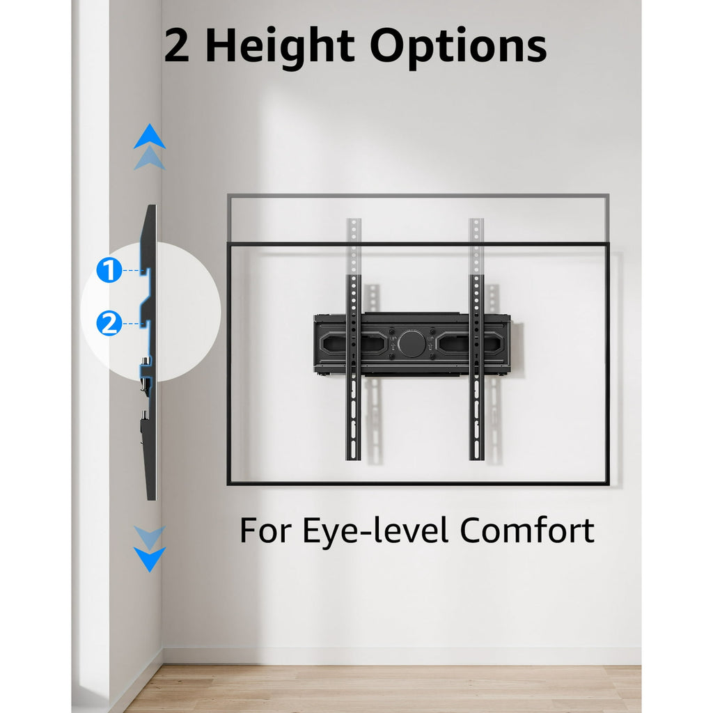 Full Motion TV Wall Mount for Most 26-70 Inch TVs